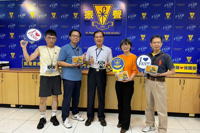 北商大羅治民副教授捐贈自研機器人 助振聲高中推動教師賦能與資優培育圖片