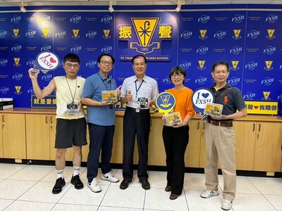 北商大羅治民副教授捐贈自研機器人  助振聲高中推動教師賦能與資優培育圖片